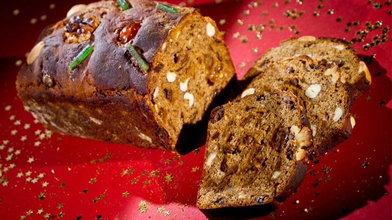 Kletzenbrot: ovocný vánoční chléb, patří k nejstarším vánočním moučníkům
