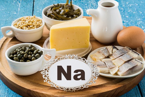 Products containing sodium (Na)