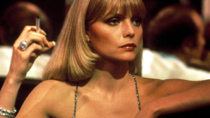 Michelle Pfeiffer kvůli filmu Zjizvená tvář trpěla hlady. Šestiměsíční tryzna způsobila strach a obavy