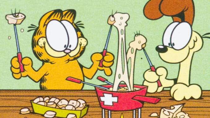 Za jak dlouho sní Garfield lasagne? A další palčivé otázky o Garfieldovi a jeho milovaném jídle