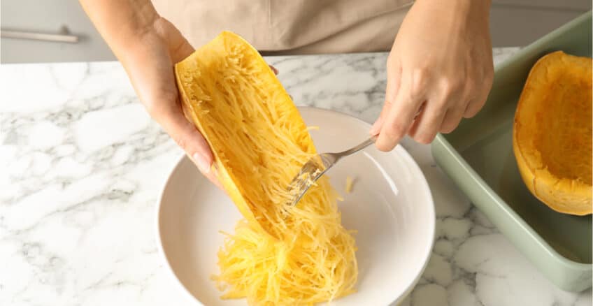 spagety z dyne