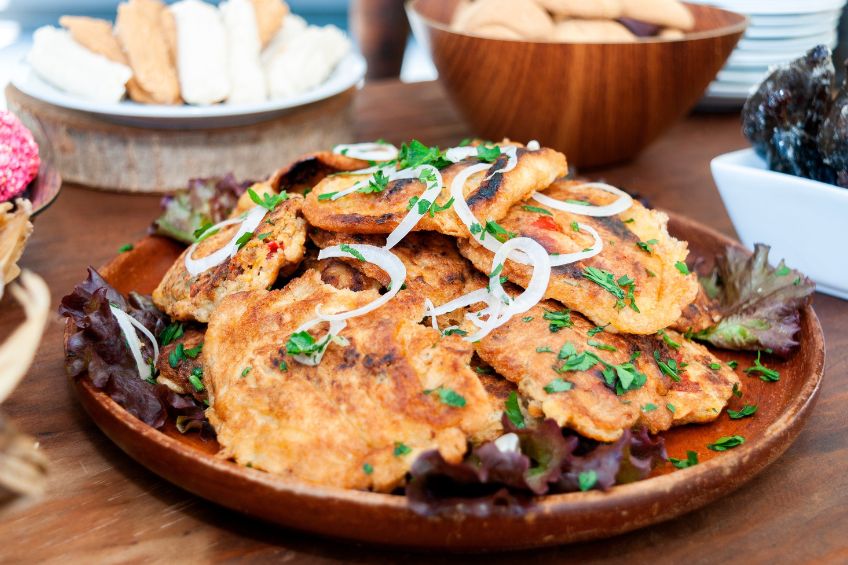 Řízek naruby je nejlepší s cibulí a česnekem. Vyzkoušejte tuto ...